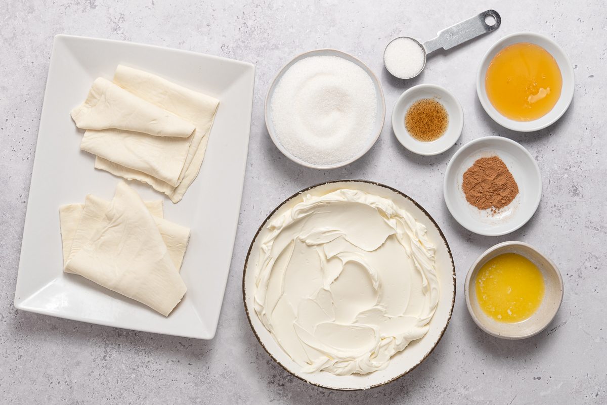 Ingredients To Make Crescent Roll Cheesecake