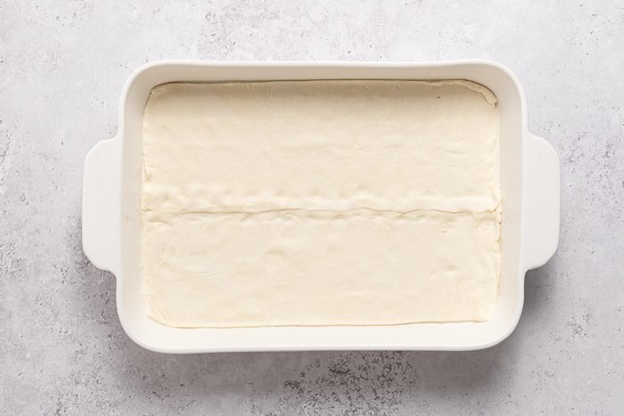 Crescent Roll Dough In Baking Dish