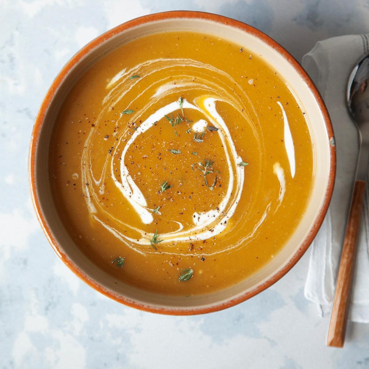 Slow-Cooker Butternut Squash Soup