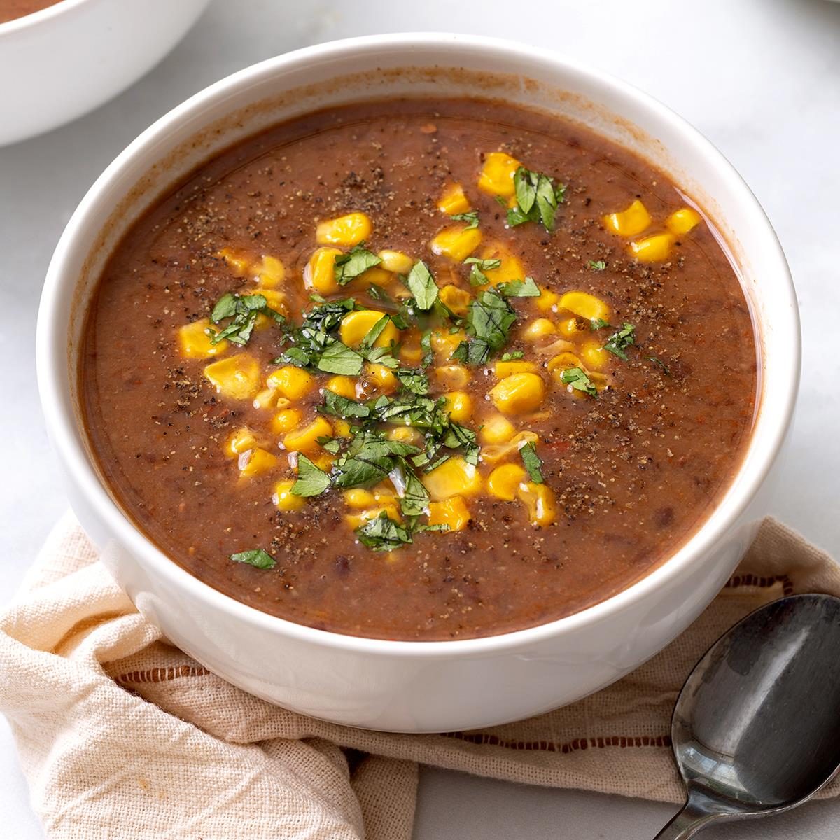 Pressure-Cooker Black Bean Soup