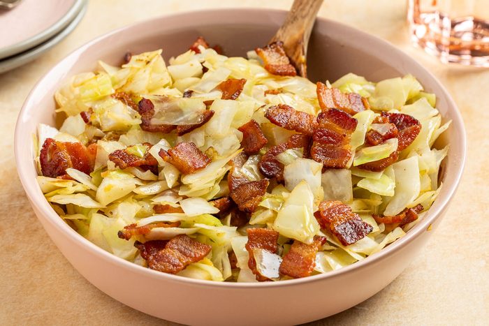 Fried Cabbage with Bacon