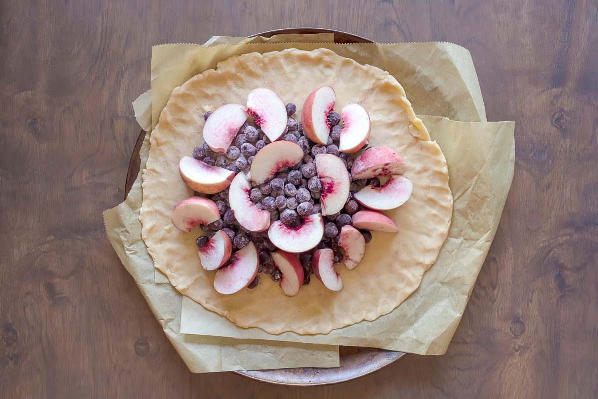 Blueberry And Peach Gallette Recipe Food Photography By Jackie Alpers For Taste Of Home