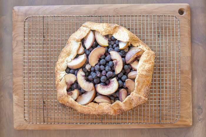 Blueberry And Peach Gallette Recipe Food Photography By Jackie Alpers For Taste Of Home