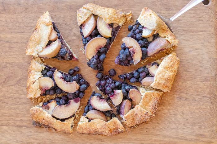 Blueberry And Peach Gallette Recipe Food Photography By Jackie Alpers For Taste Of Home