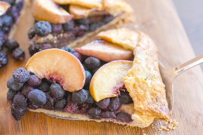 Blueberry And Peach Gallette Recipe Food Photography By Jackie Alpers For Taste Of Home