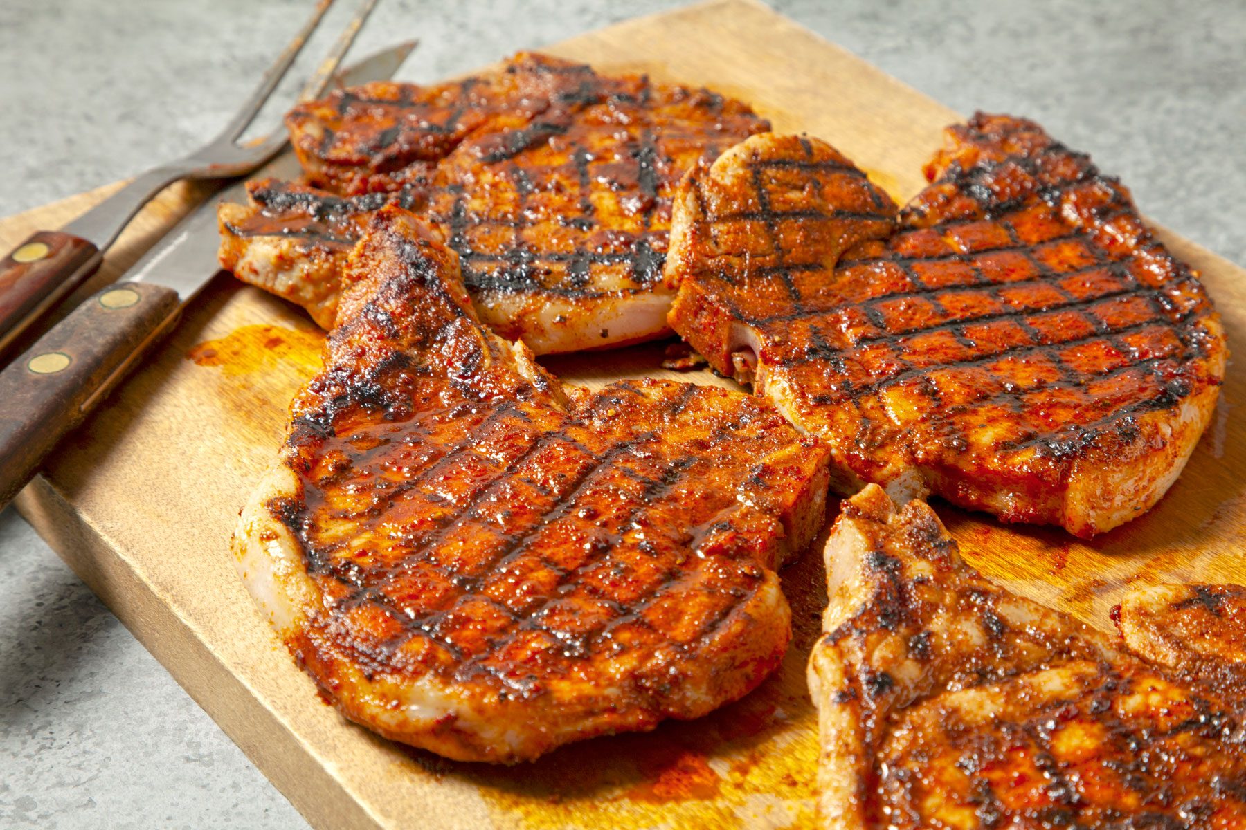 Grilled Pork Chops 