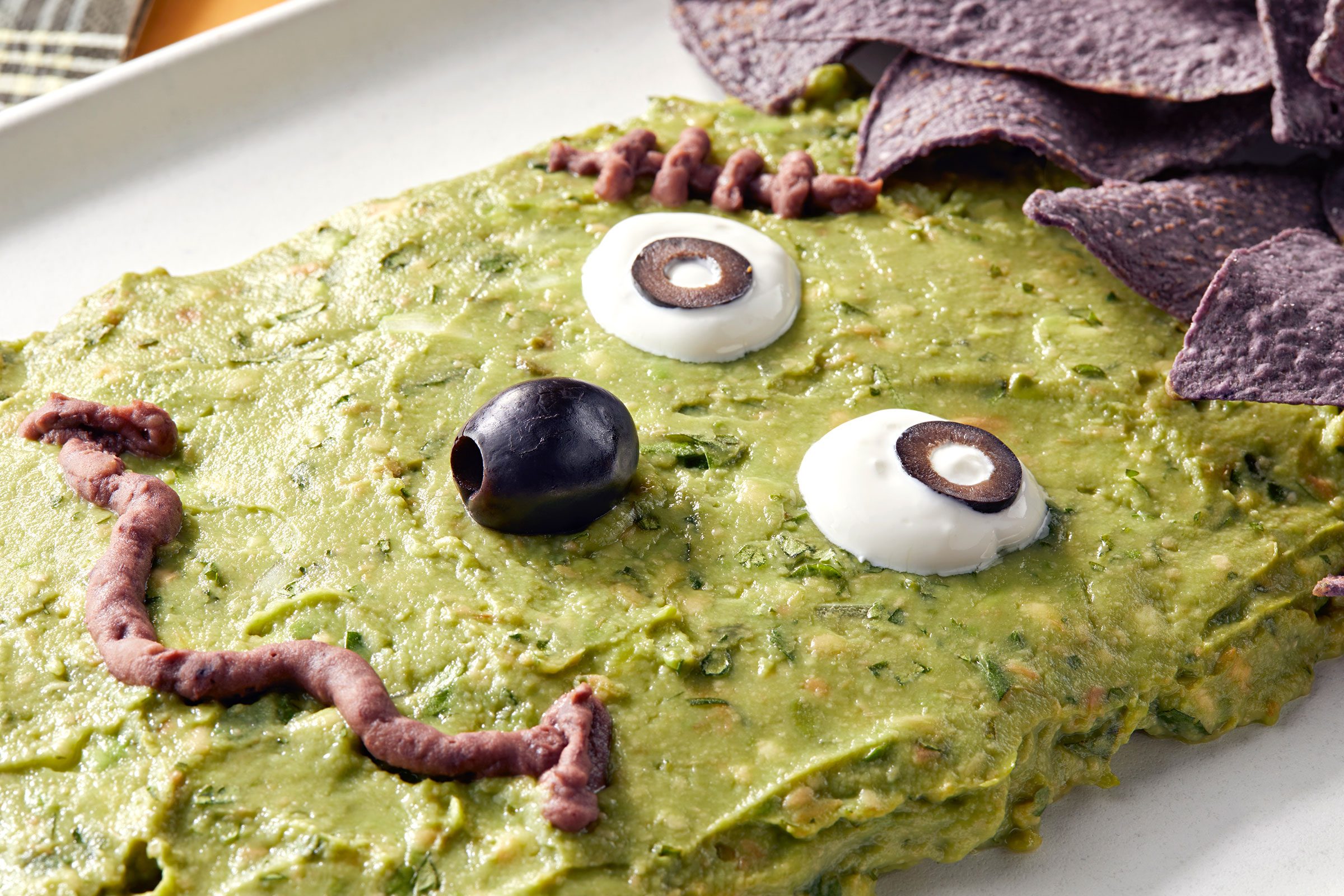 Halloween Guacamole 