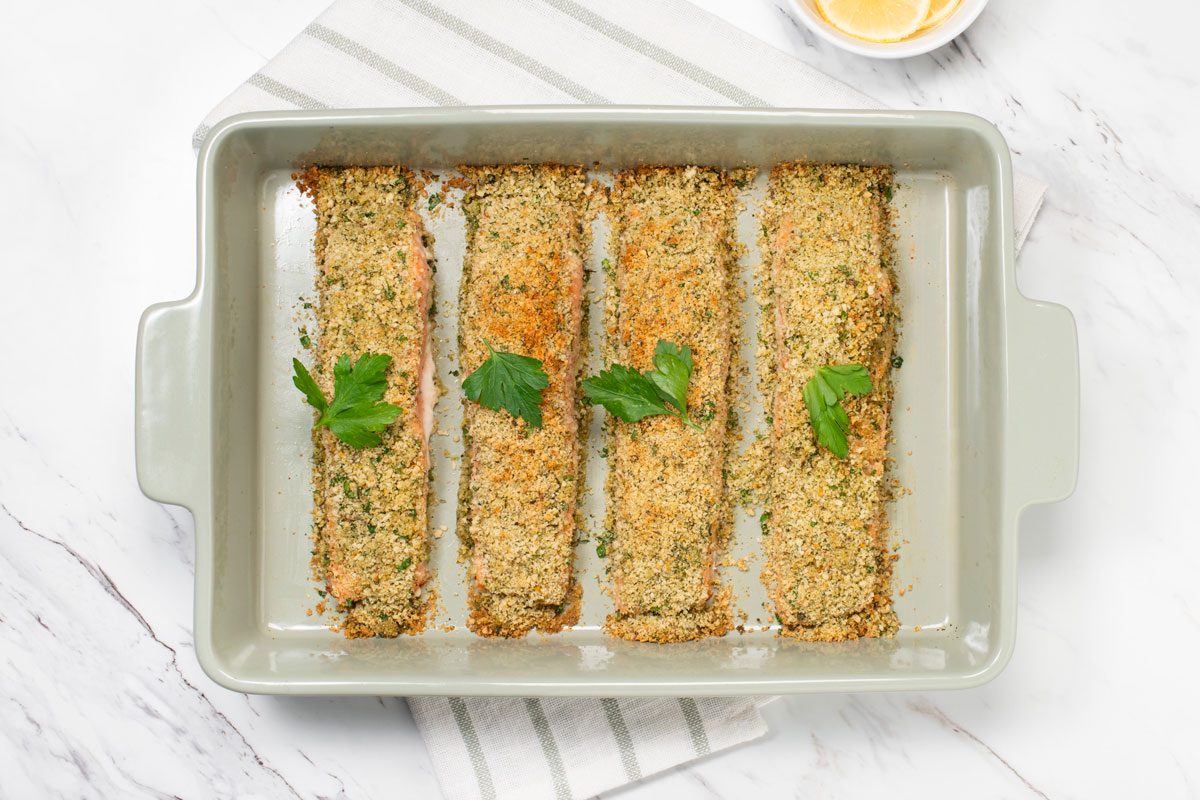 Herb Crusted Salmon
