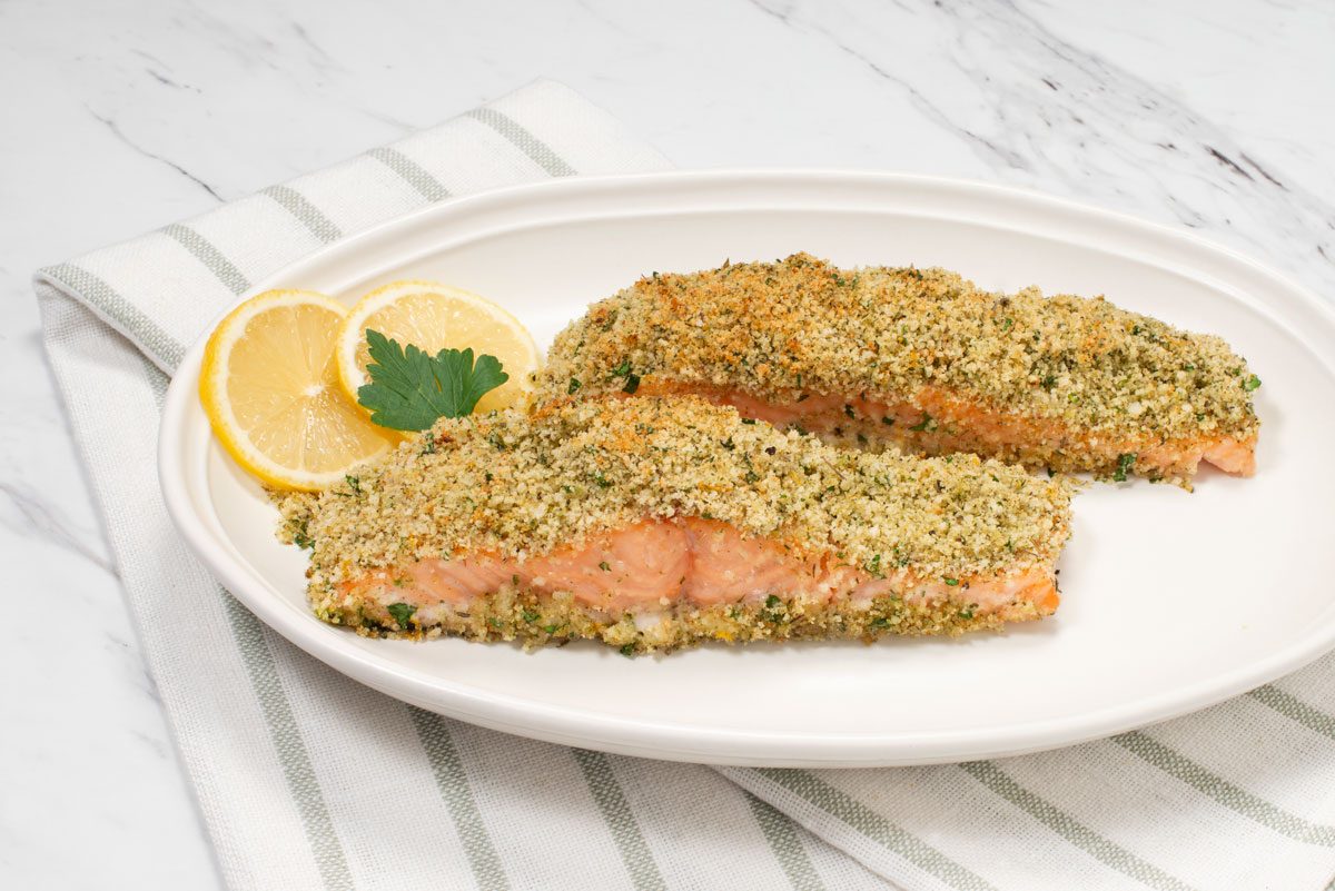 Herb Crusted Salmon