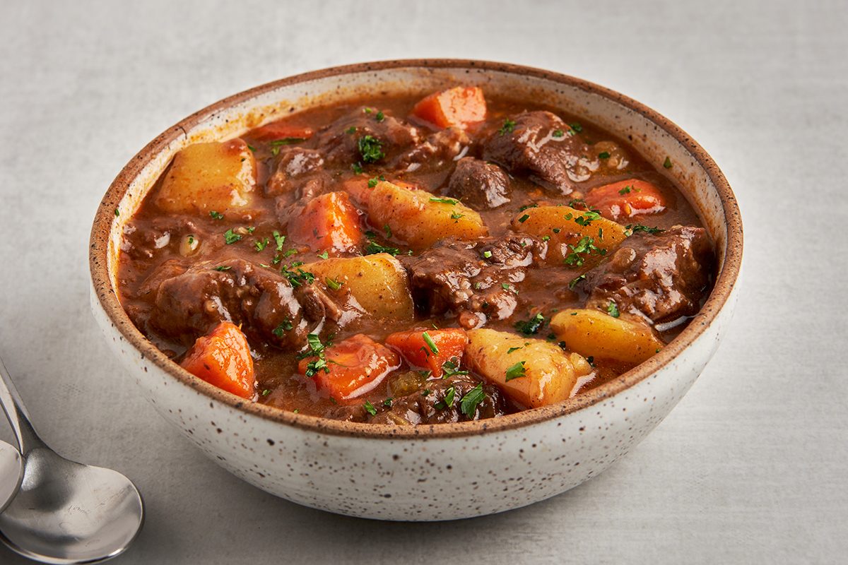 When the cold weather hits, Instant Pot beef stew by Taste of Home is your friend.