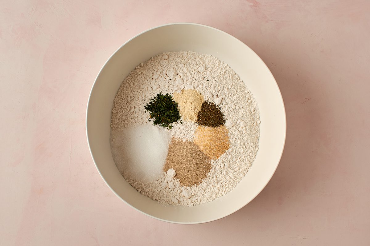 Combine dry ingredients