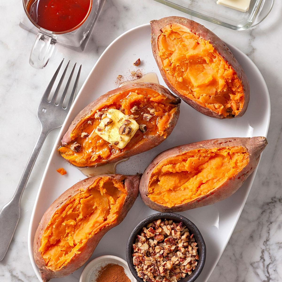 Microwave Sweet Potato
