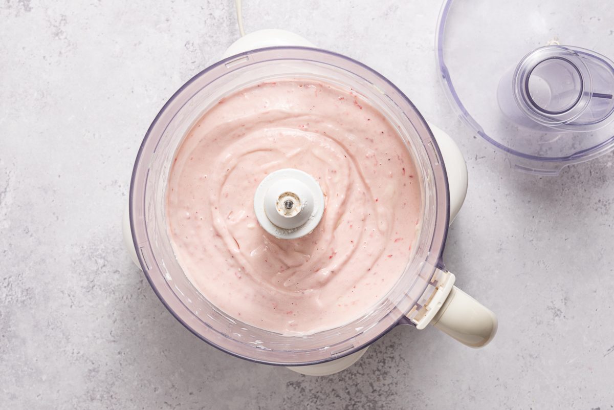 No Bake Strawberry Cheesecake Filling Insider Food Processor