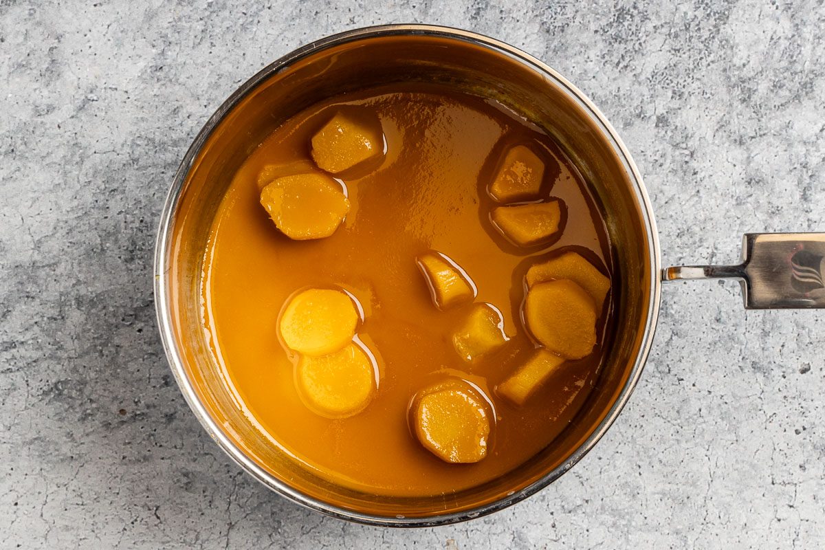  orange ginger syrup.