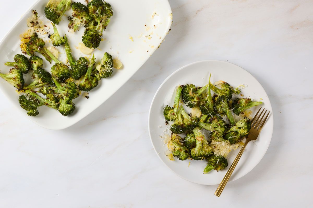 Parmesan Roasted Broccoli 
