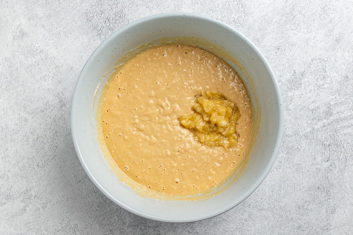 Peanut Butter Waffles batter