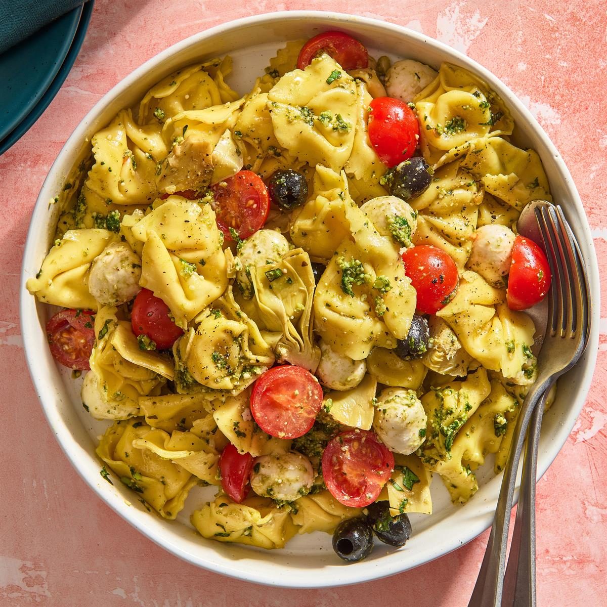 Pesto Tortellini Salad