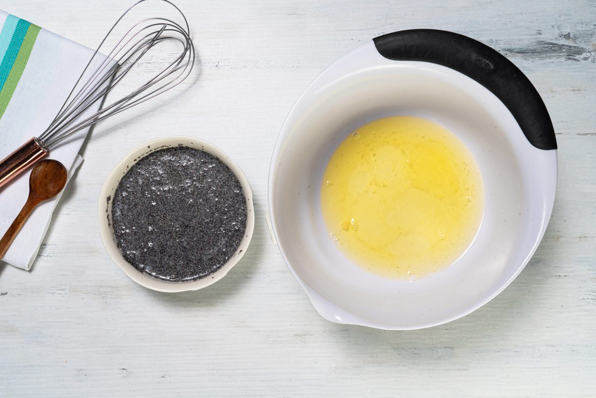 Poppy Seed Cake prep