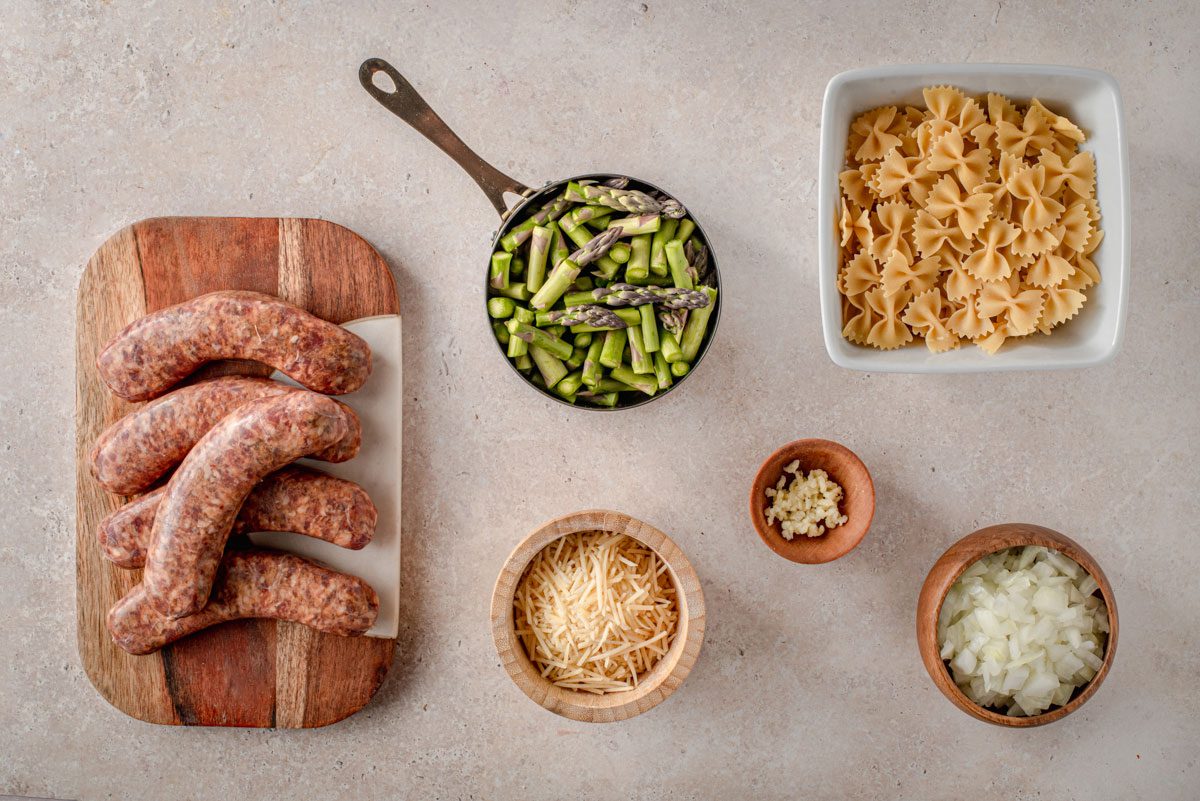 Sausage Asparagus Pasta By Taste Of Home