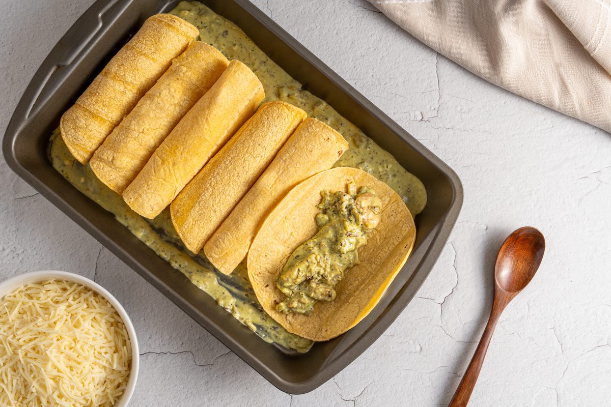 Taste Of Home Seafood Enchilada