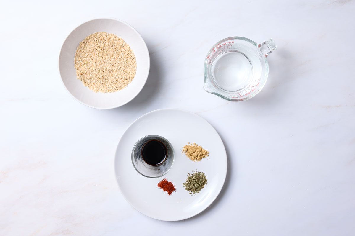 Seasoned Brown Rice ingredients