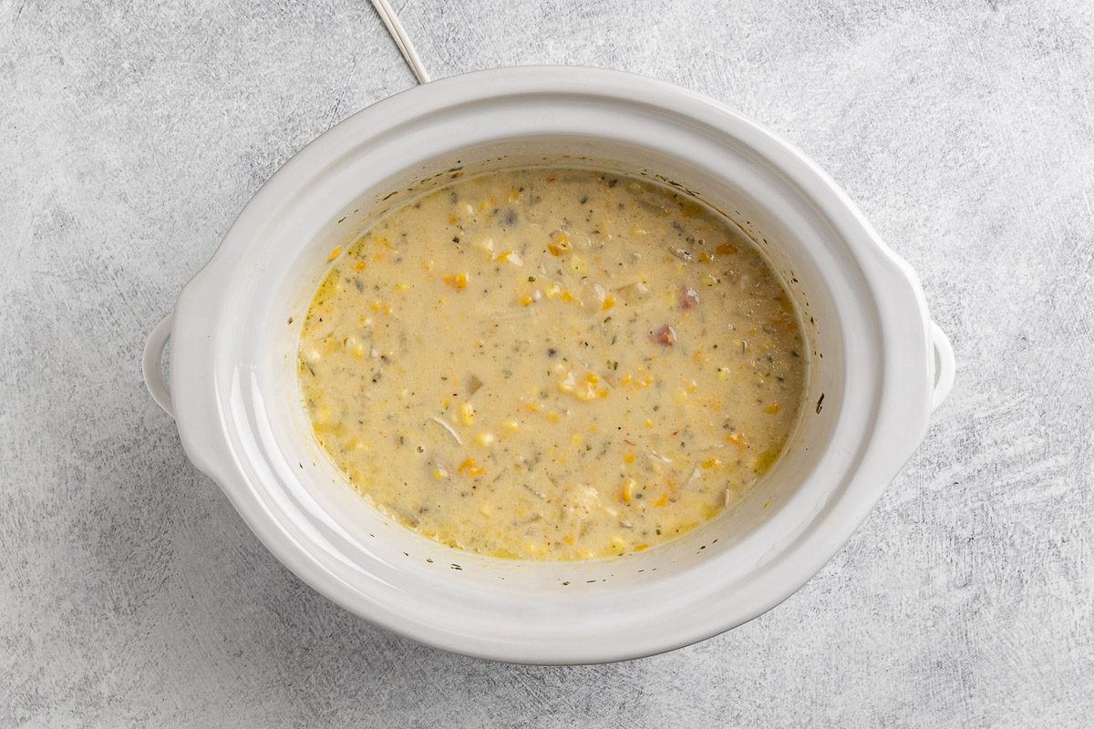 corn chowder in Slow Cooker