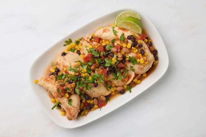 Slow Cooker Salsa Chicken
