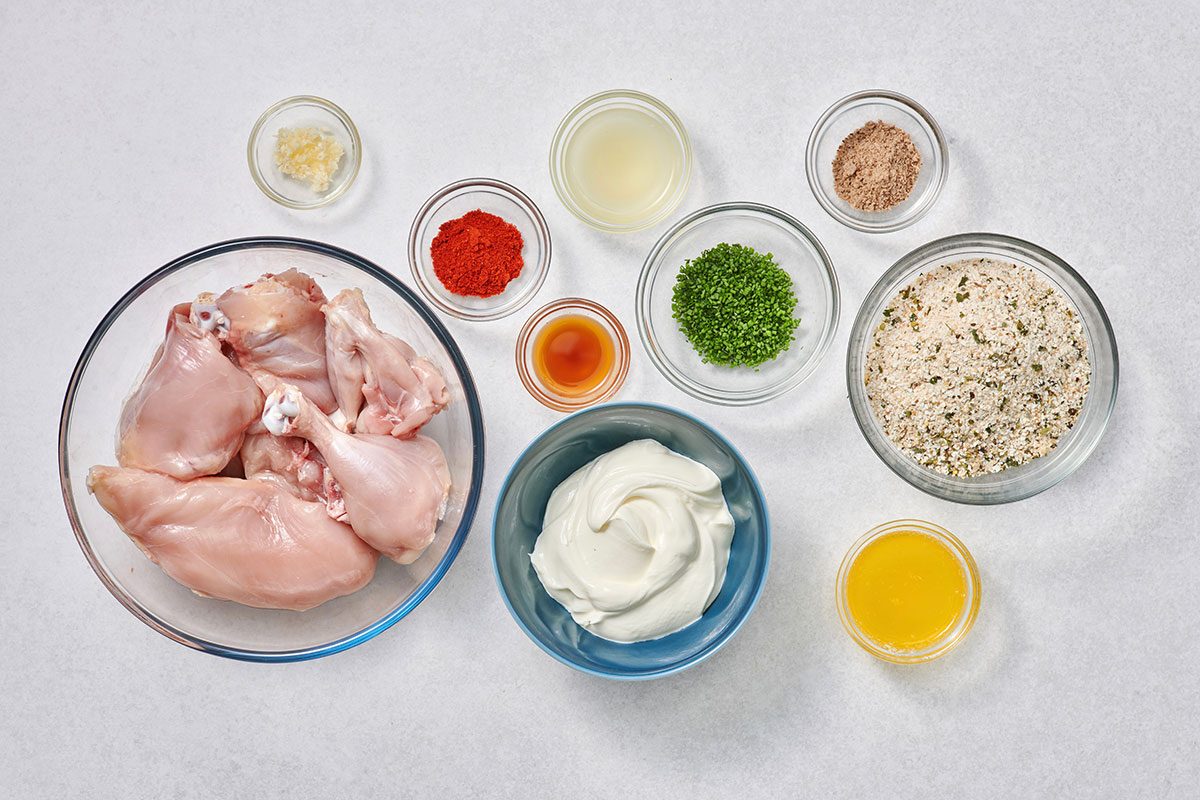 Ingredients for Sour Cream Chicken