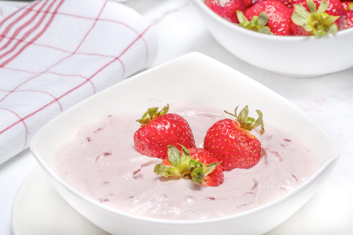 Strawberry Fruit Dip photo by Orly Catz for Taste of Home