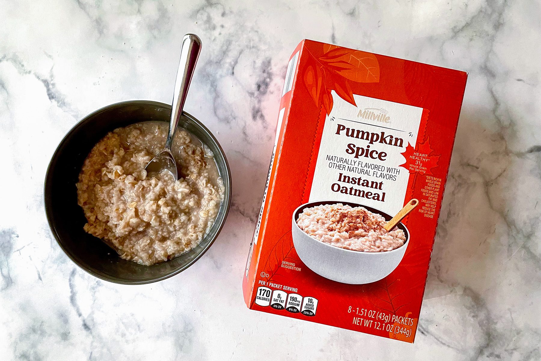 Pumpkin Spice Instant Oatmeal 