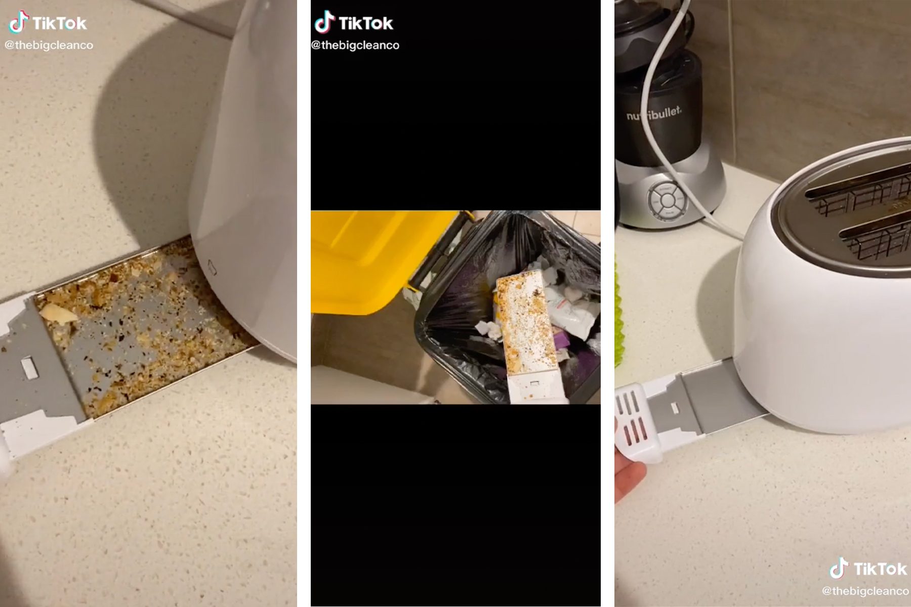 Tiktok Users Just Discovered How To Clean A Toaster 