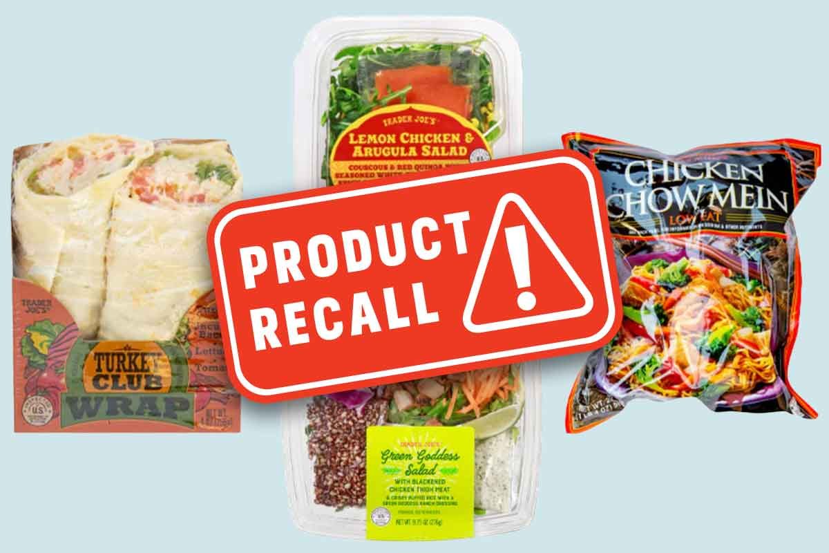 Trader Joe’s Just Recalled Some of Its Wraps, Salads and Frozen Foods