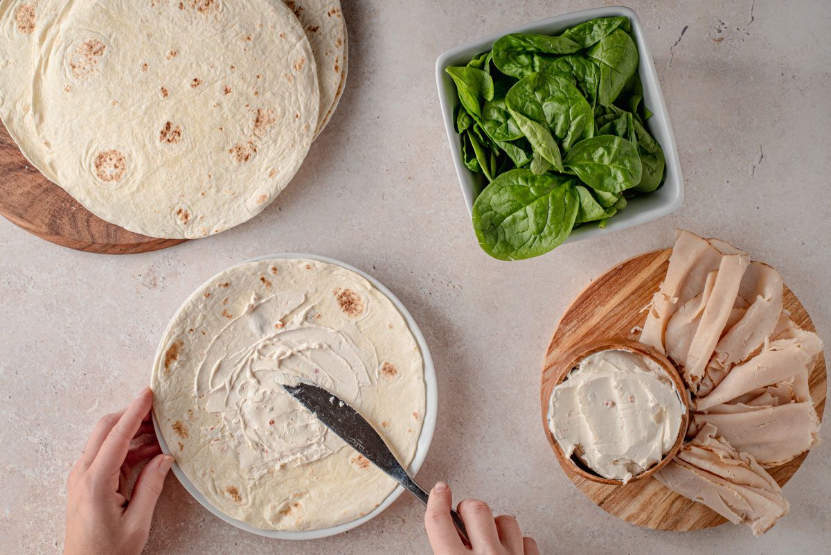 Turkey Pinwheels by Taste of Home