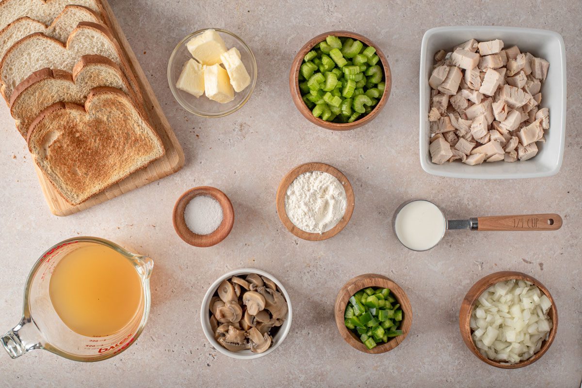 Turkey A La King By Taste Of Home Ingredients