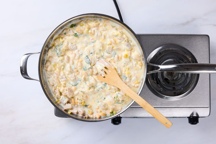 combine ingredients and simmer