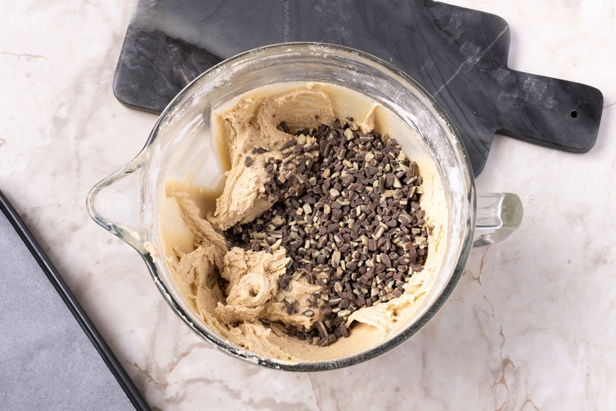 Step 1 of Taste of Home Andes Mint Cookies