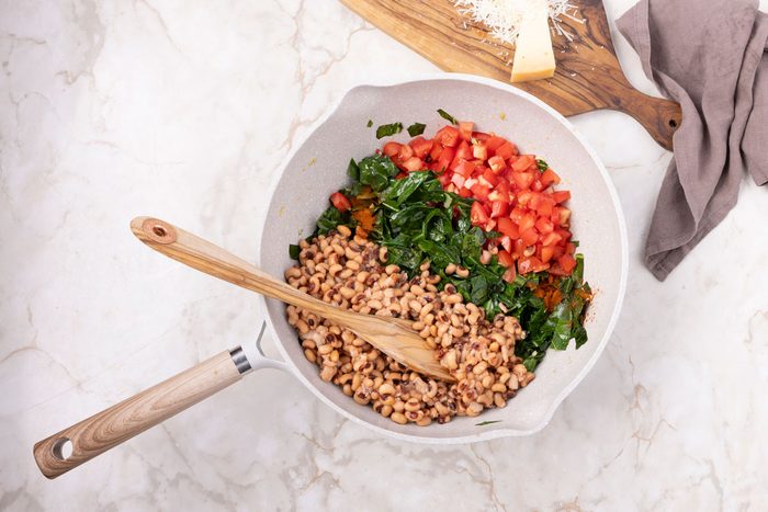 Step 3 of Black-Eyed Peas and Collard Greens