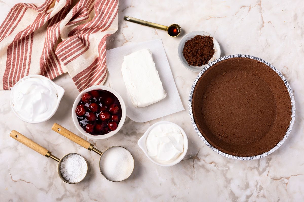 Taste of Home Black Forest Cheesecake Ingredient shot