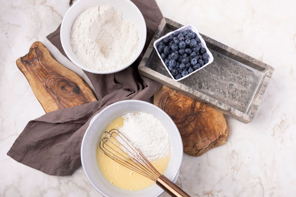 Step 2 of Taste of Home Blueberry Muffins with Sour Cream