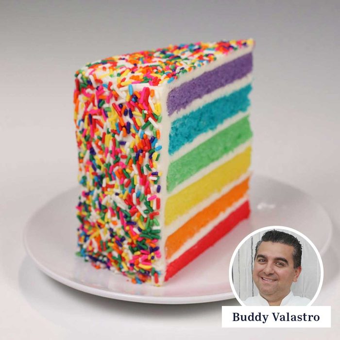 Buddy Valastro Rainbow Cake