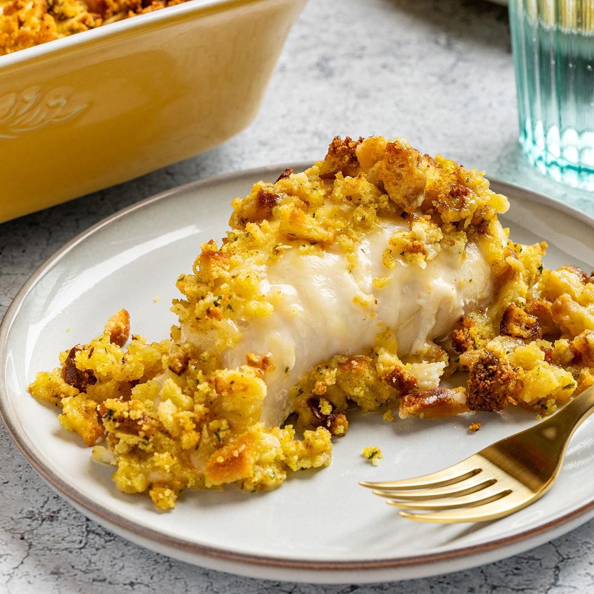Chicken and Stuffing Casserole