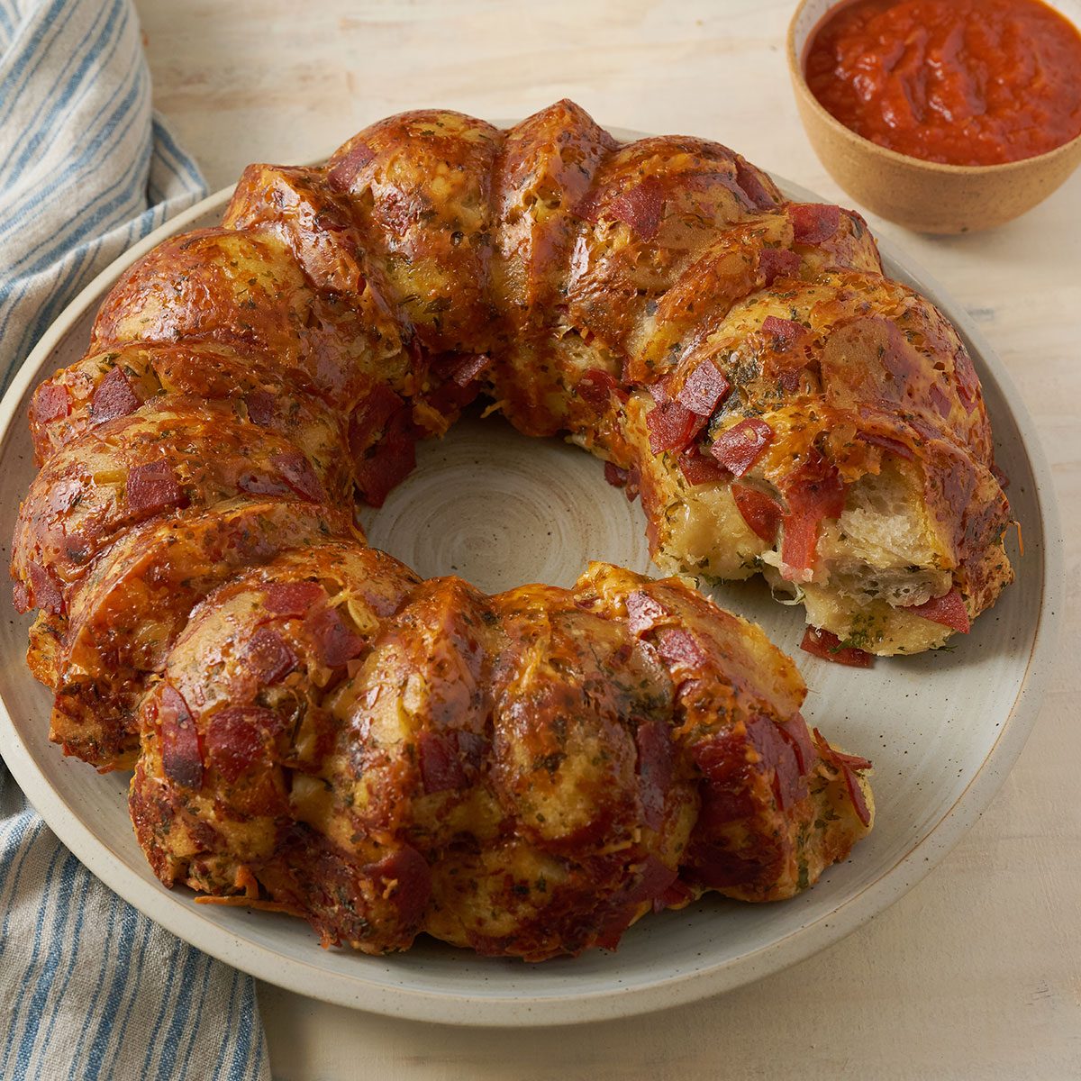 Pull Apart Pizza