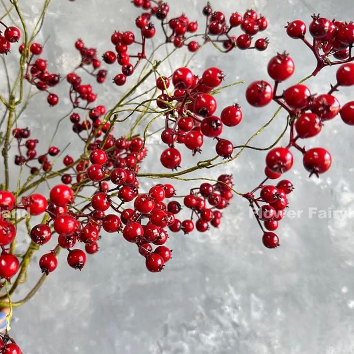 Faux Cranberry Branch