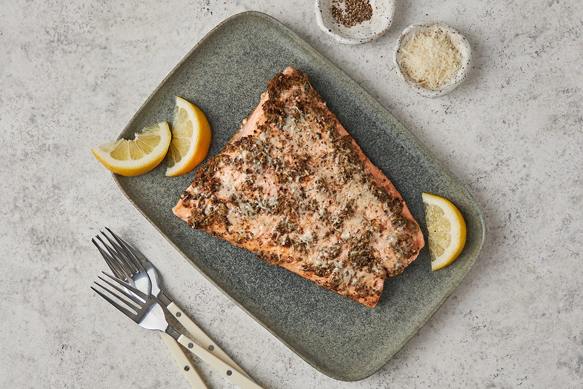 Grilled salmon fillet recipe by Taste of Home