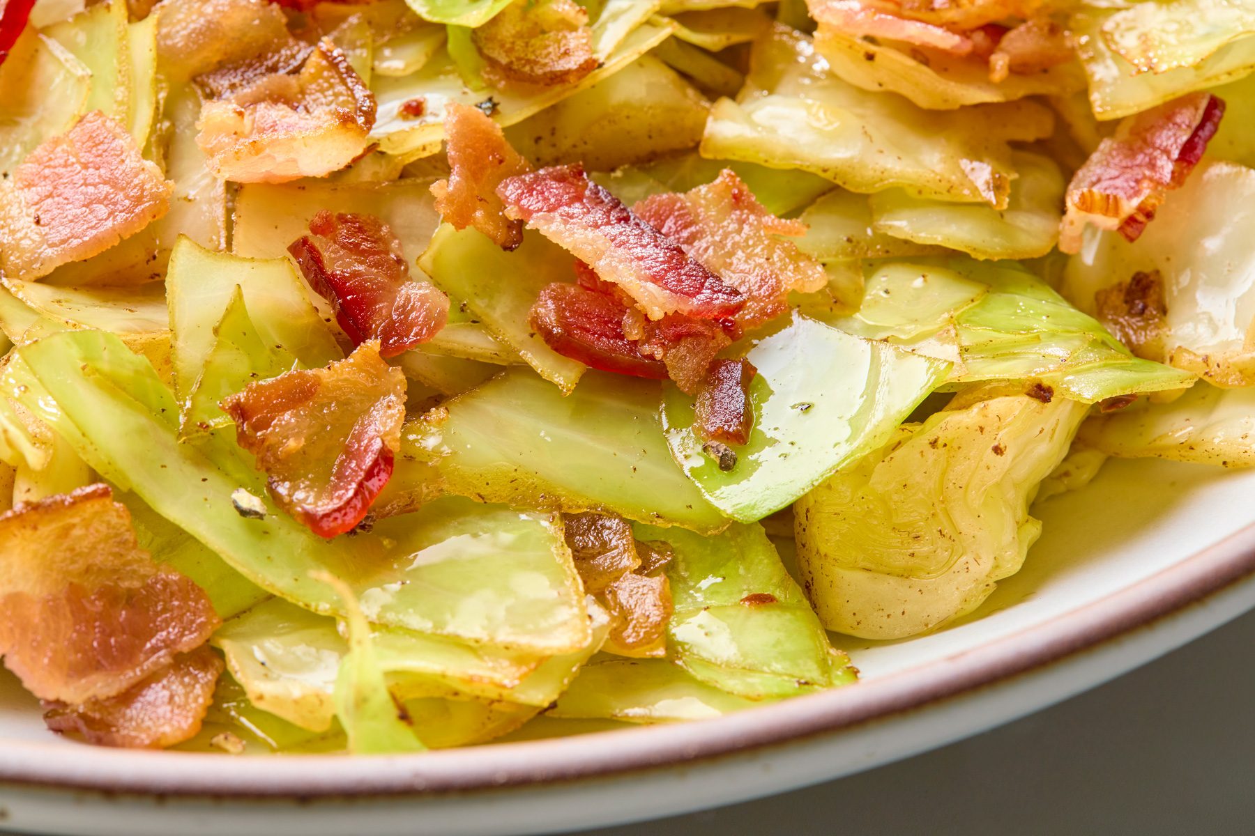 close up shot of southern cabbage