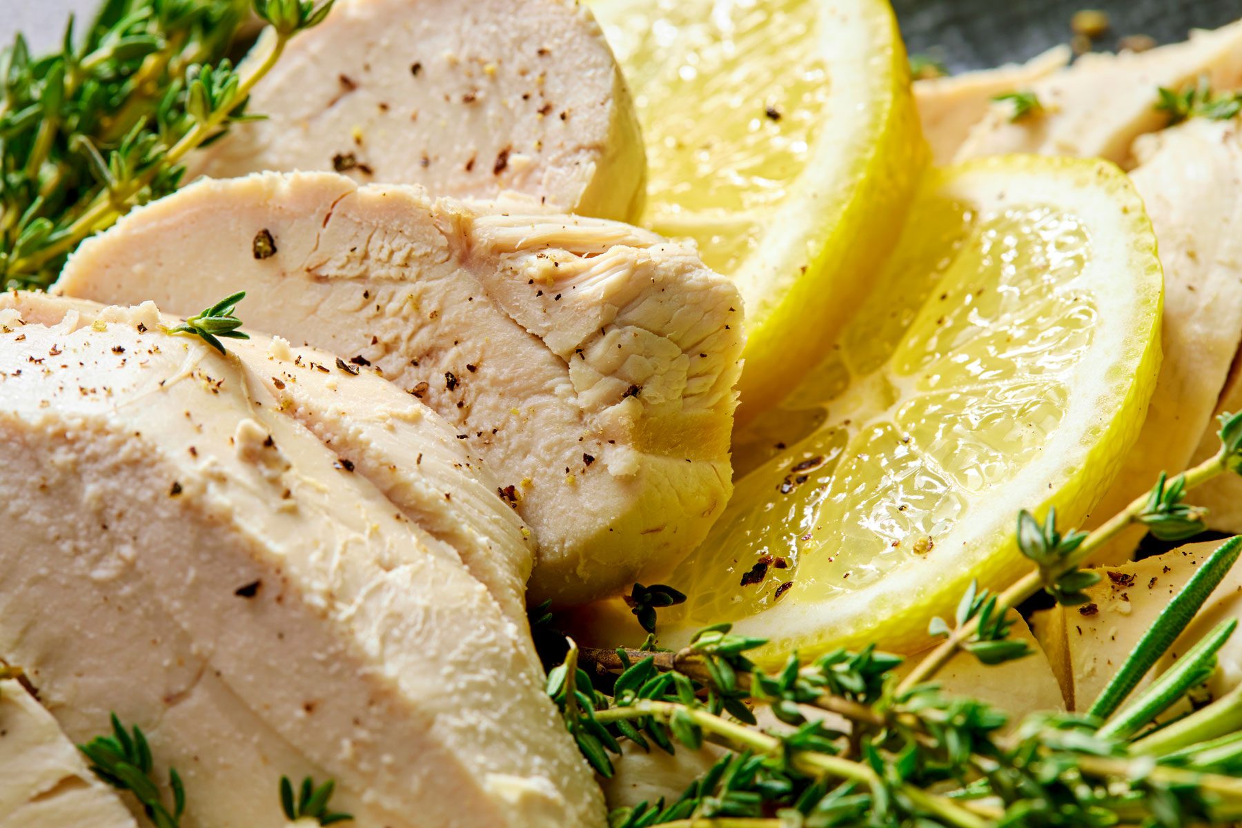 Poached Chicken 
