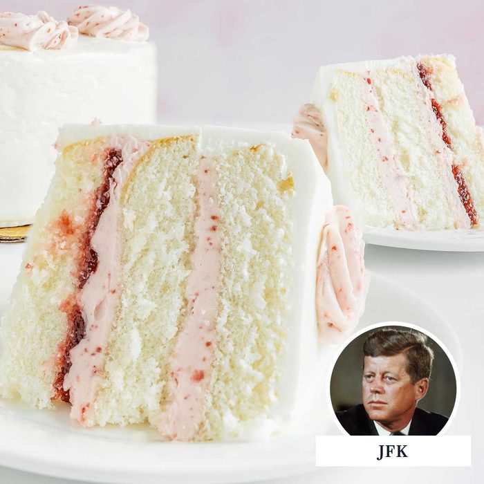 JFK wedding cake