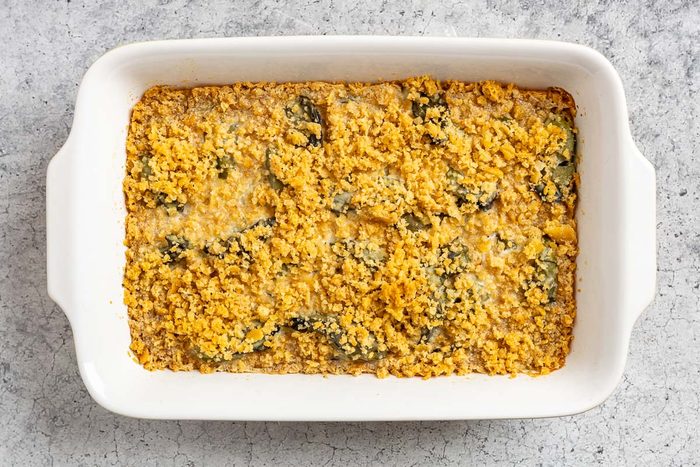 Taste of Home Scalloped Oysters photo of the baked dish.