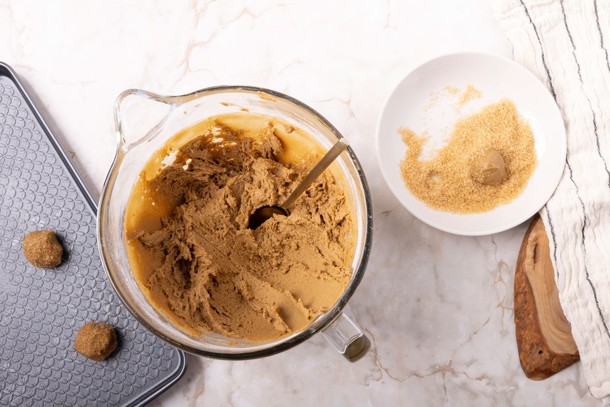 Step 3 of Taste of Home Soft Gingersnap Cookies
