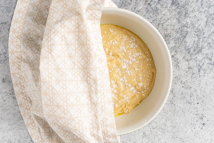 Taste of Home Swedish Flop Cake photo of the first rise.